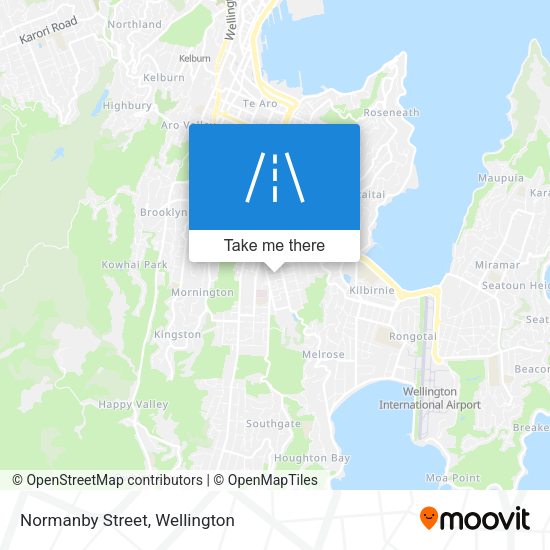 Normanby Street map