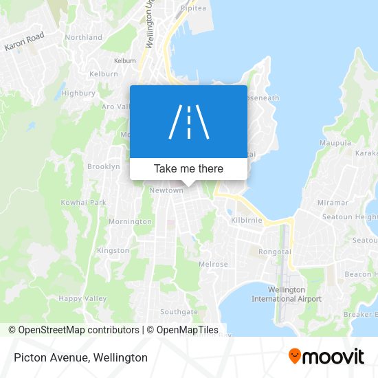 Picton Avenue map