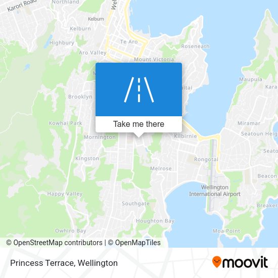 Princess Terrace map