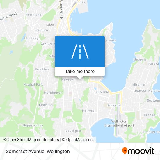 Somerset Avenue map