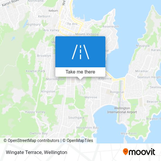 Wingate Terrace map