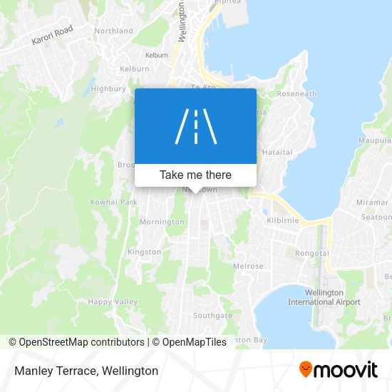 Manley Terrace map
