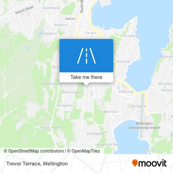 Trevor Terrace map