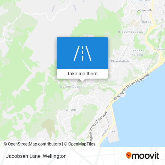 Jacobsen Lane map