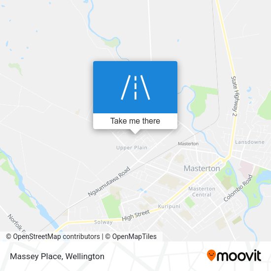 Massey Place map