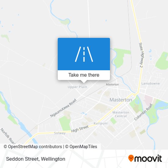Seddon Street map