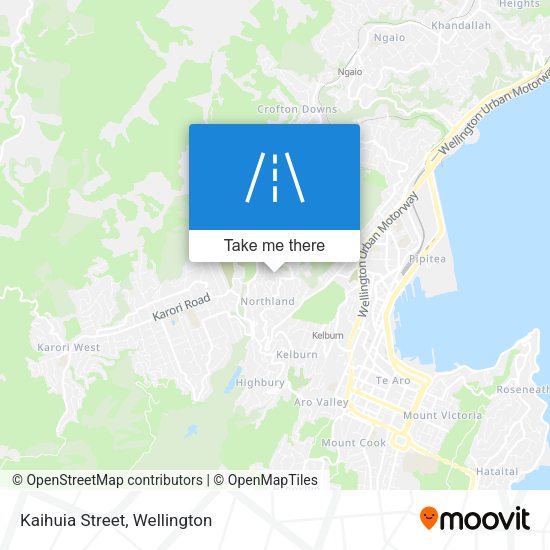 Kaihuia Street map