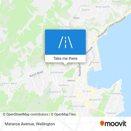 Mataroa Avenue map