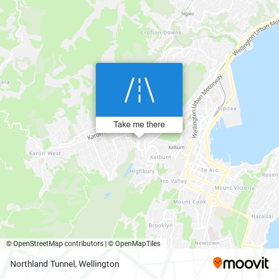 Northland Tunnel map