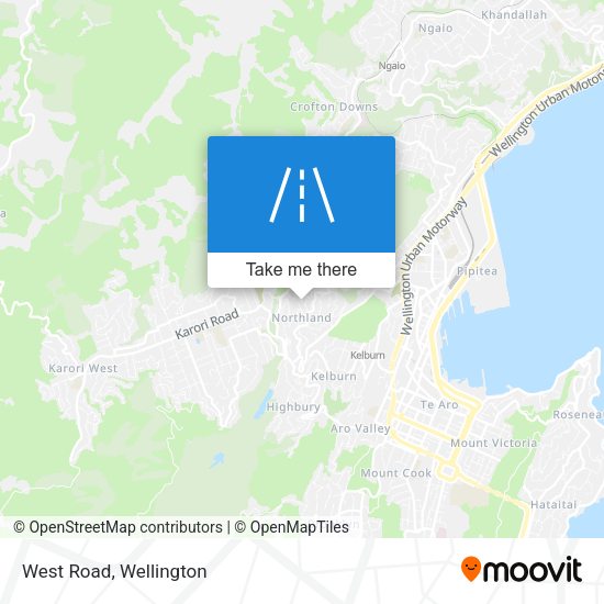 West Road map