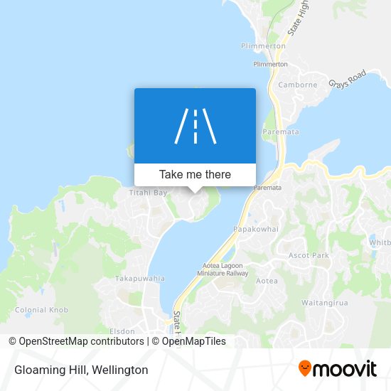 Gloaming Hill map