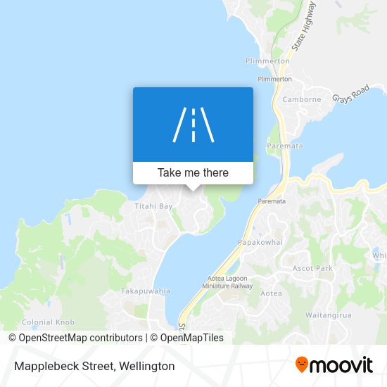 Mapplebeck Street map