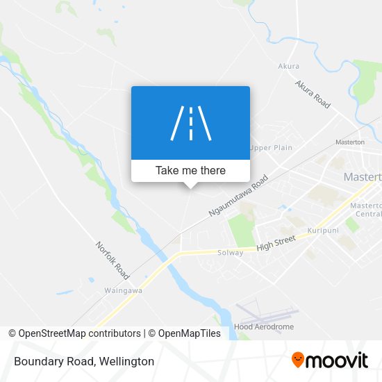 Boundary Road map