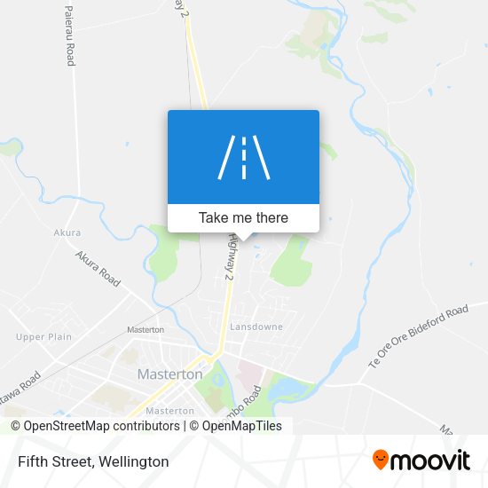 Fifth Street map