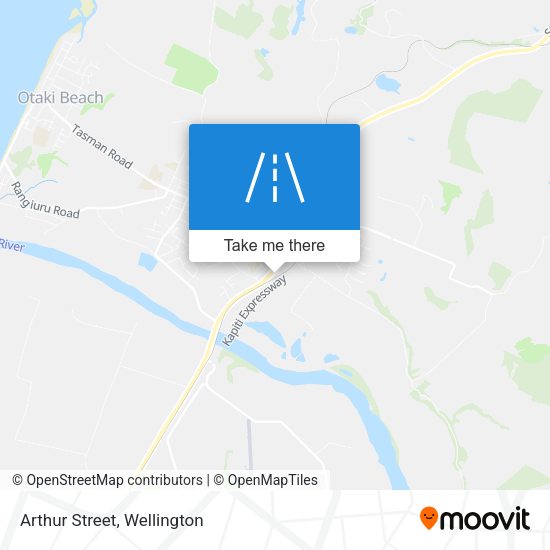 Arthur Street map