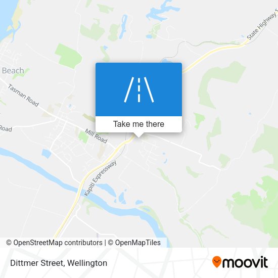 Dittmer Street map