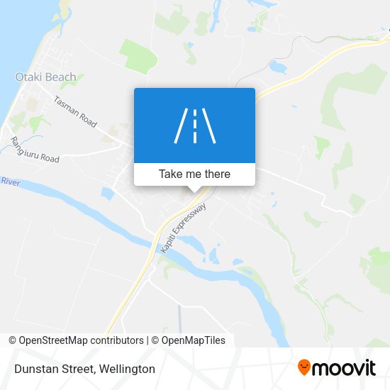 Dunstan Street map