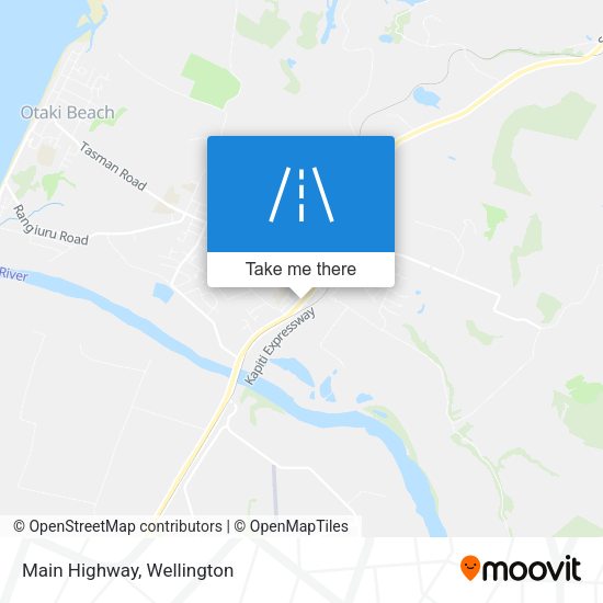 Main Highway map