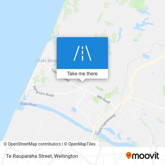 Te Rauparaha Street map