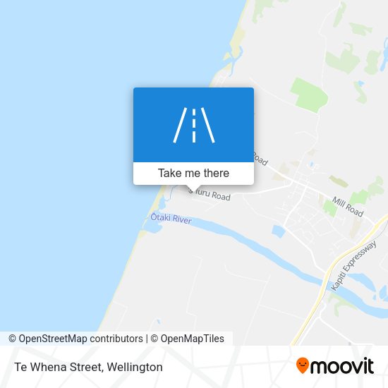 Te Whena Street map