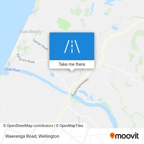 Waerenga Road map