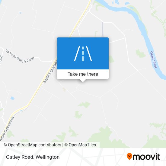 Catley Road map