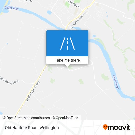 Old Hautere Road map