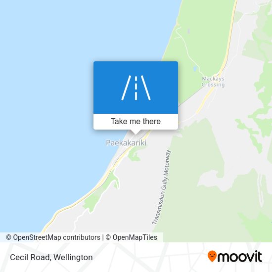 Cecil Road map