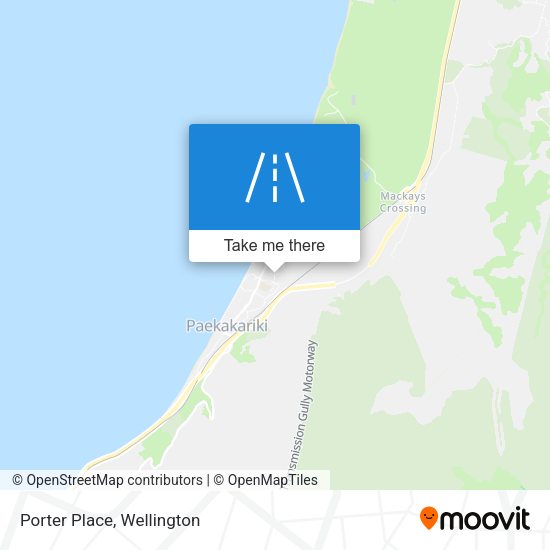 Porter Place map