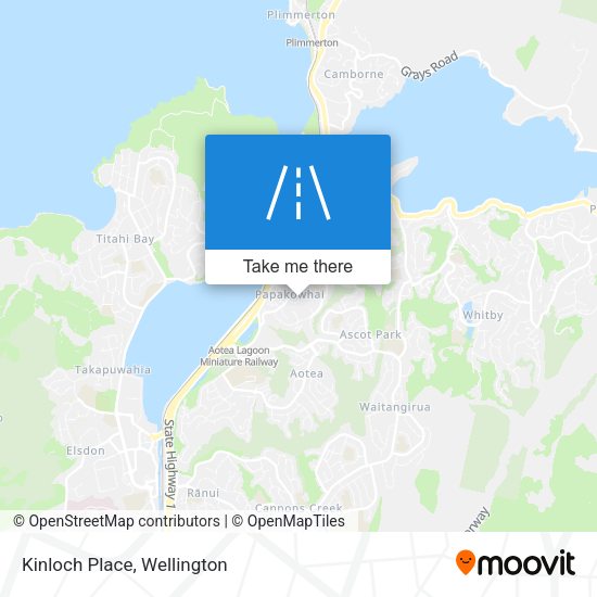 Kinloch Place map
