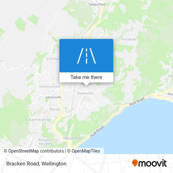 Bracken Road map