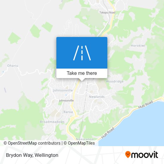 Brydon Way map