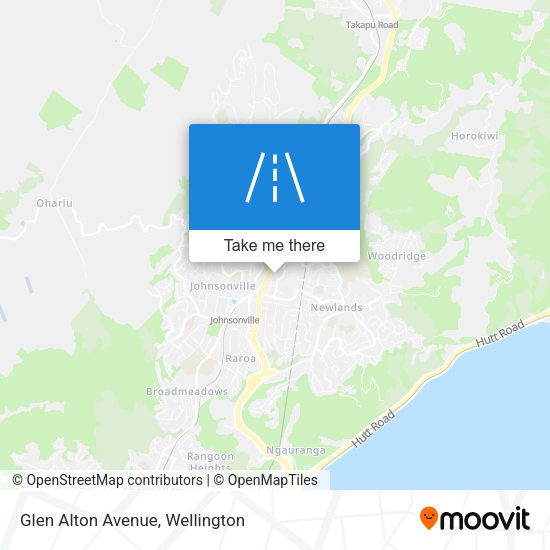 Glen Alton Avenue map