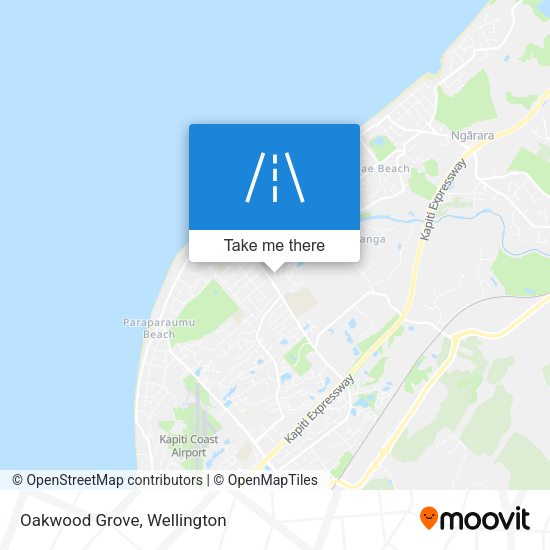 Oakwood Grove map