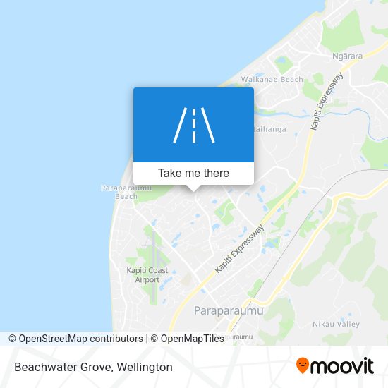 Beachwater Grove map