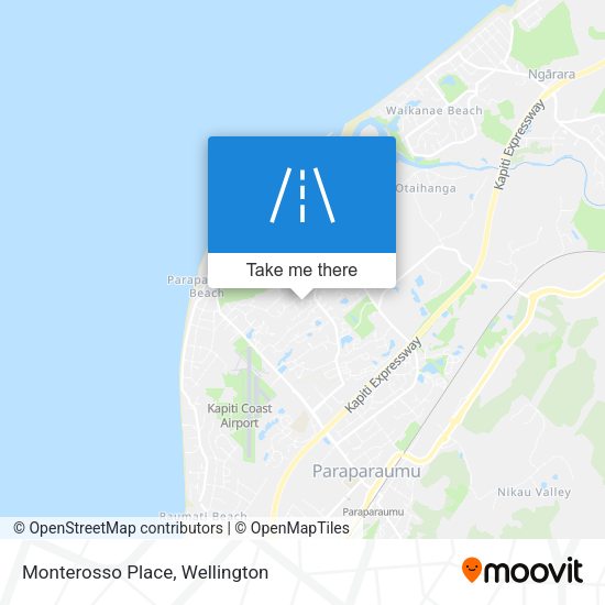 Monterosso Place map