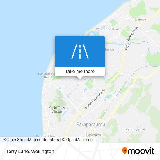 Terry Lane map