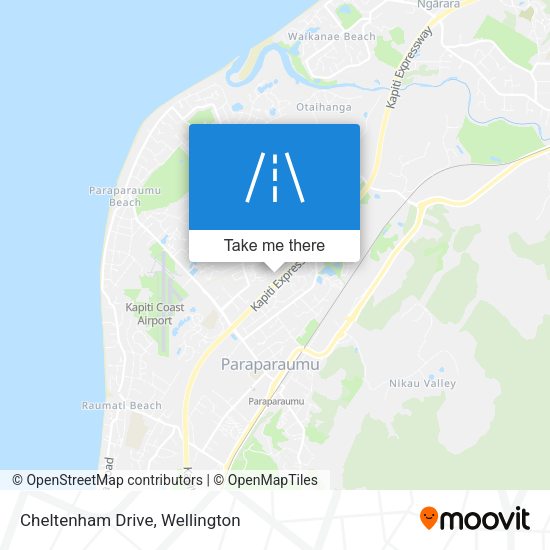 Cheltenham Drive map