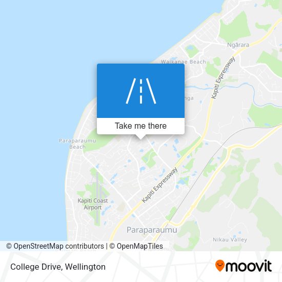 College Drive map