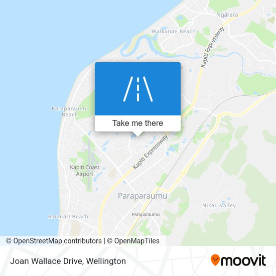 Joan Wallace Drive map