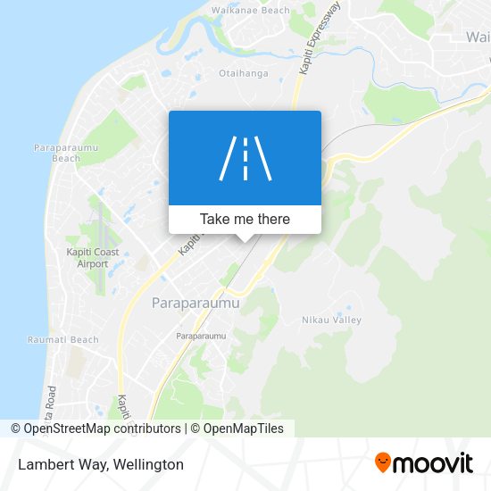 Lambert Way map