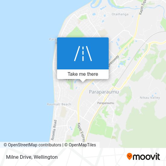 Milne Drive map