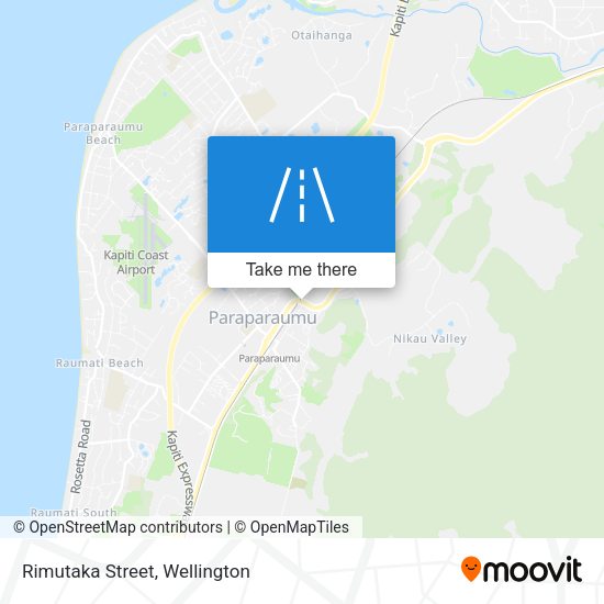 Rimutaka Street map