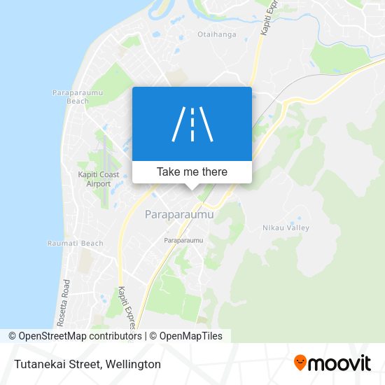 Tutanekai Street map