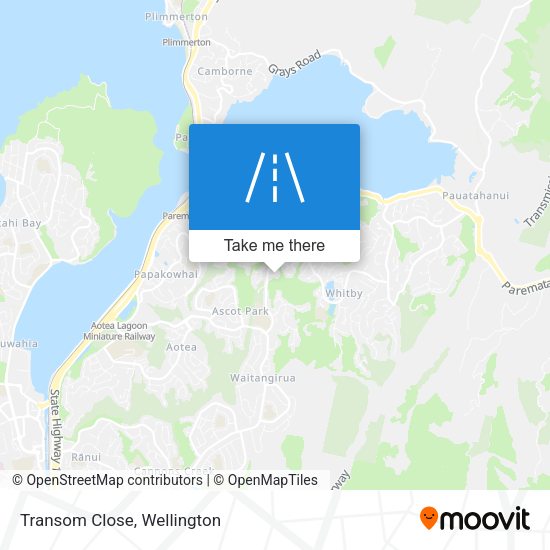 Transom Close map