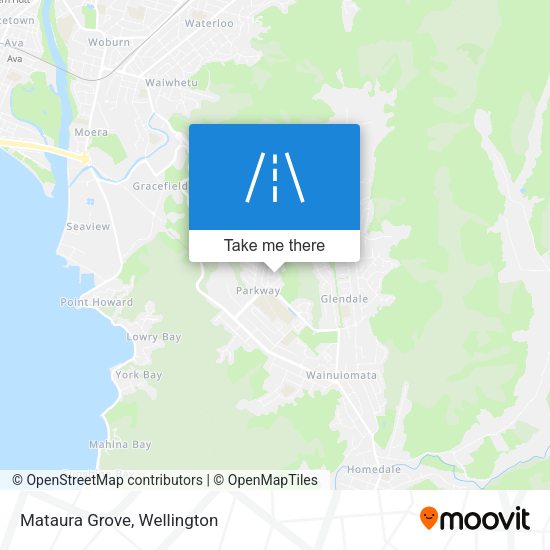 Mataura Grove map