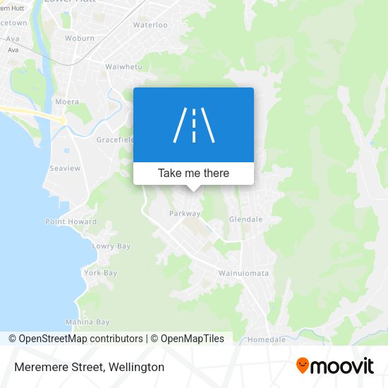 Meremere Street map