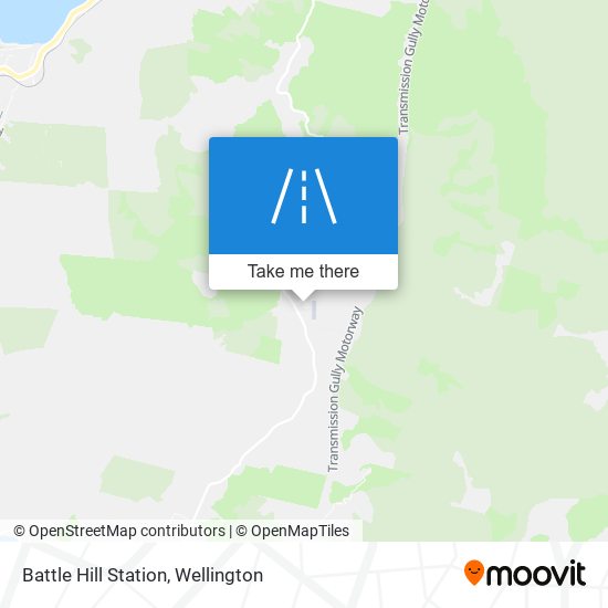 Battle Hill Station map