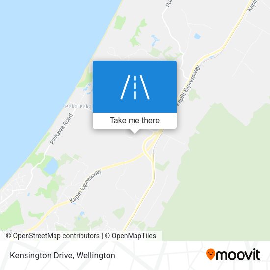 Kensington Drive map