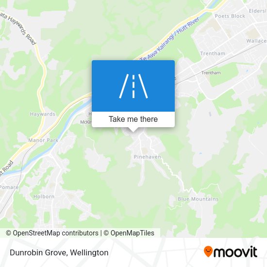 Dunrobin Grove map